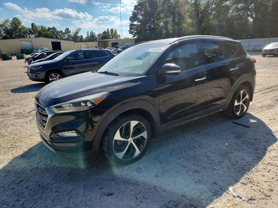 2016 Hyundai Tucson მანქანა იყიდება აუქციონზე, vin: KM8J33A29GU149258, აუქციონის ნომერი: 71656916