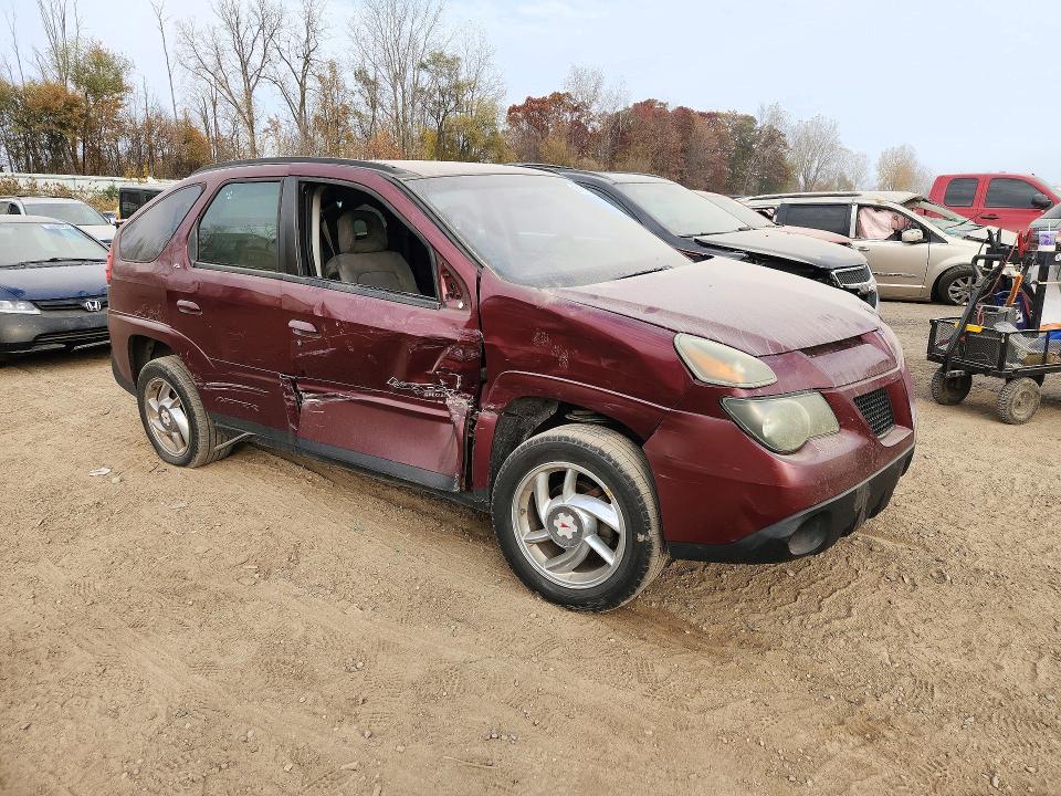 71913326 :رقم المزاد ، 3G7DA03E52S605776 vin ، 2002 Pontiac Aztek مزاد بيع