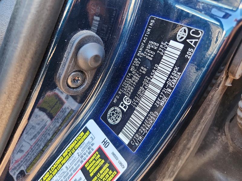 Aukcja sprzedaży 2019 Toyota Corolla, vin: 2T1BURHE4KC245619, numer aukcji: 71912466