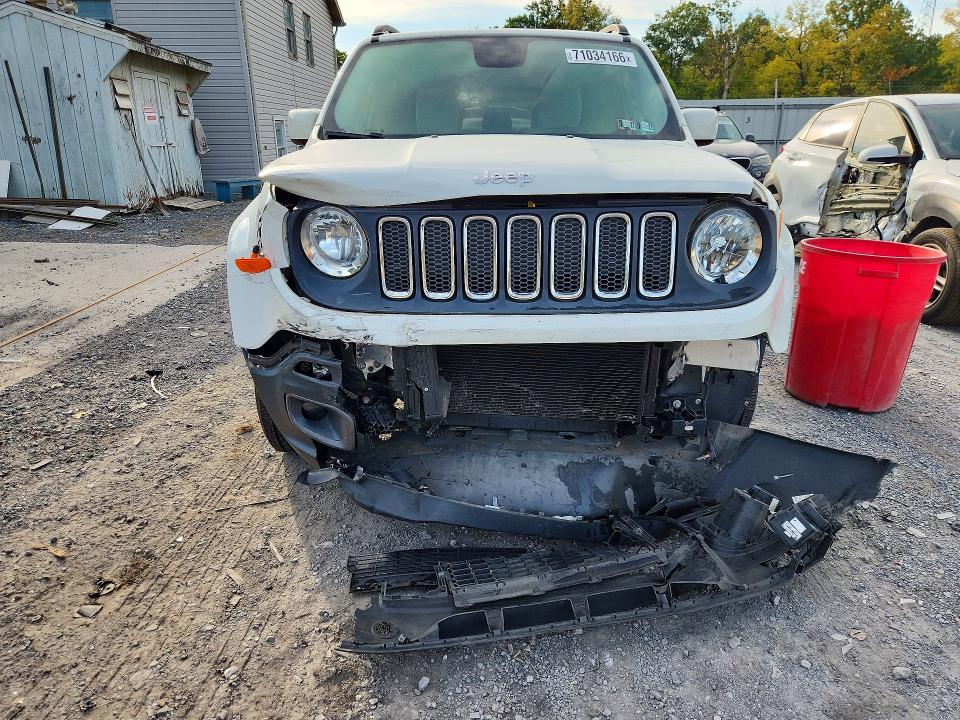 2015 Jeep Renegade მანქანა იყიდება აუქციონზე, vin: ZACCJBBT0FPB67580, აუქციონის ნომერი: 71034166