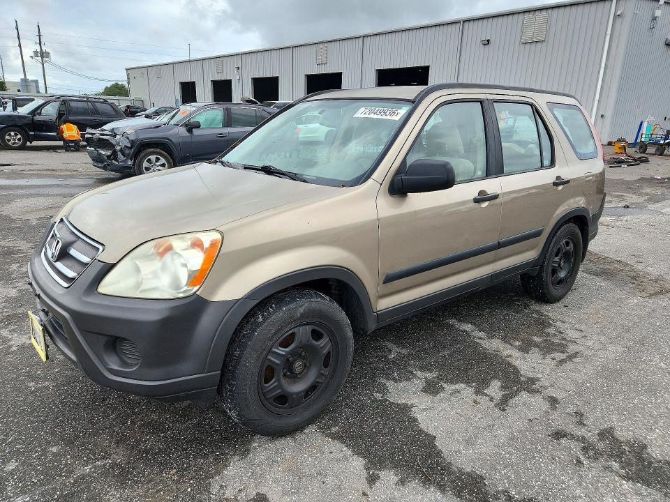 2005 Honda Cr-v მანქანა იყიდება აუქციონზე, vin: JHLRD68505C005917, აუქციონის ნომერი: 72049936
