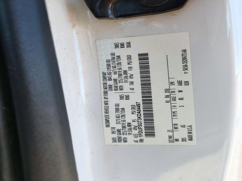 Продаж на аукціоні авто 2019 Ford F550, vin: 1FDUF5GT3KDA04497, номер лоту: 73729006