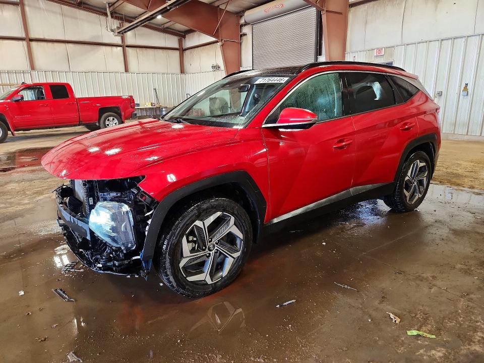 71764446 :رقم المزاد ، 5NMJECAE3NH106452 vin ، 2022 Hyundai Tucson مزاد بيع
