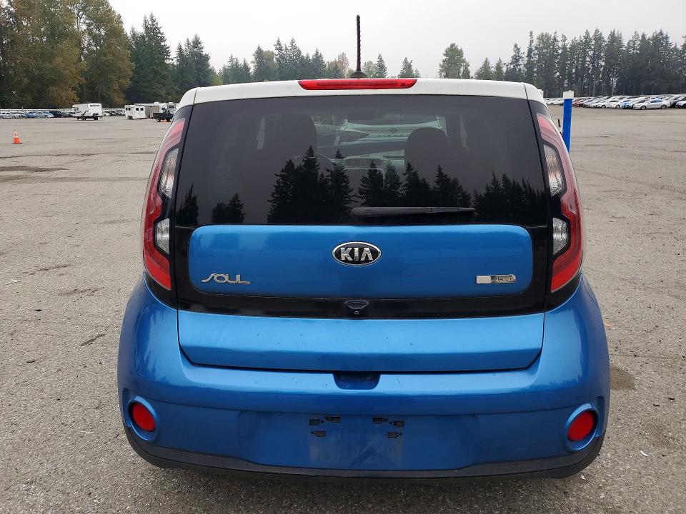 2016 Kia Soul Ev მანქანა იყიდება აუქციონზე, vin: KNDJP3AE0G7016132, აუქციონის ნომერი: 71871366