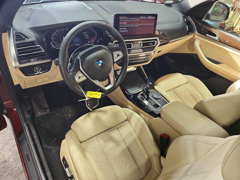 Продаж на аукціоні авто 2022 Bmw X3, vin: 5UX53DP02N9M75757, номер лоту: 71001696