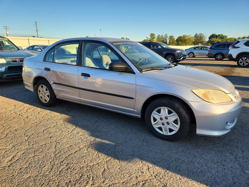 2005 Honda Civic მანქანა იყიდება აუქციონზე, vin: 1HGES16365L030229, აუქციონის ნომერი: 72238086