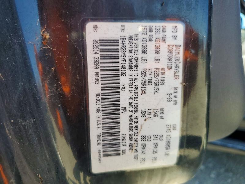 Aukcja sprzedaży 2000 Dodge Durango, vin: 1B4HR28Y9YF140102, numer aukcji: 71120706