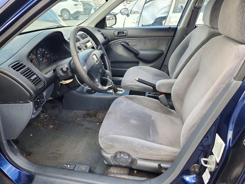 Продаж на аукціоні авто 2001 Honda Civic, vin: 2HGES26761H602626, номер лоту: 72950426