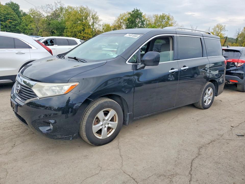 71481066 :رقم المزاد ، JN8AE2KP0E9102692 vin ، 2014 Nissan Quest مزاد بيع