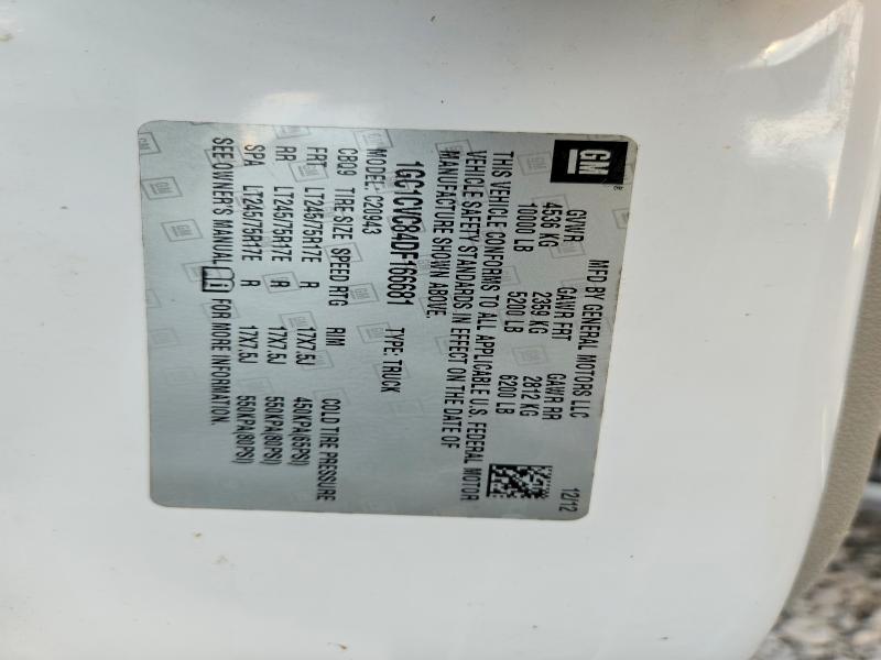 Продаж на аукціоні авто 2013 Chevrolet Silverado, vin: 1GC1CVC84DF166681, номер лоту: 71503286