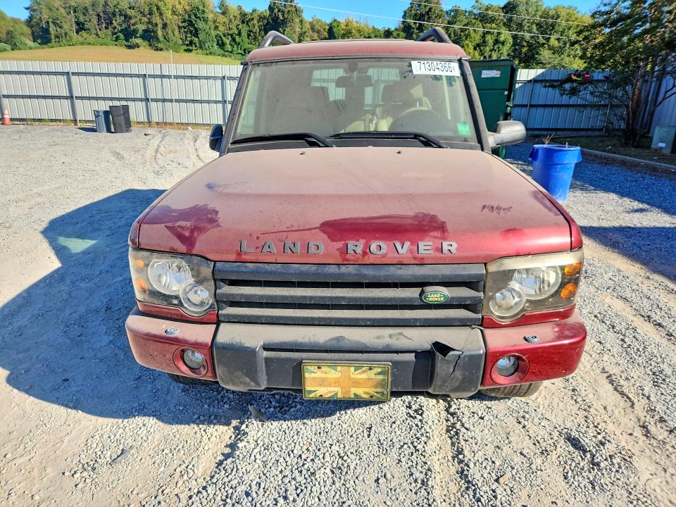 Aukcja sprzedaży 2004 Land Rover Discovery Ii, vin: SALTY19494A856455, numer aukcji: 71304366