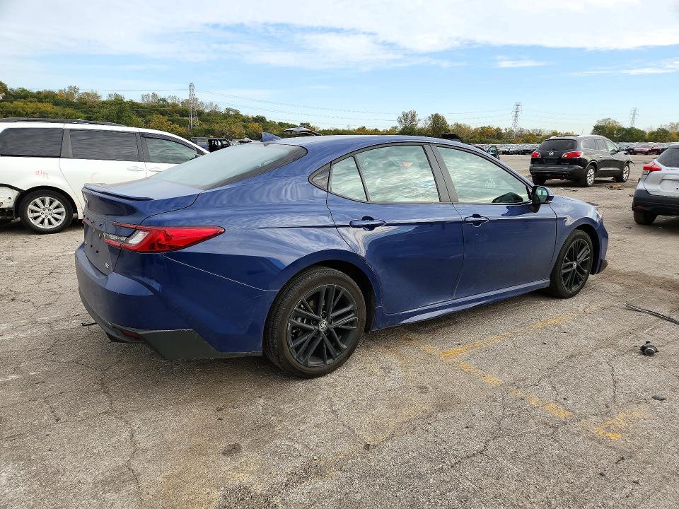2025 Toyota Camry მანქანა იყიდება აუქციონზე, vin: 4T1DAACK0SU154877, აუქციონის ნომერი: 72909666