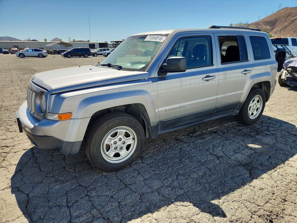 2015 Jeep Patriot მანქანა იყიდება აუქციონზე, vin: 1C4NJPBA0FD280571, აუქციონის ნომერი: 71394916