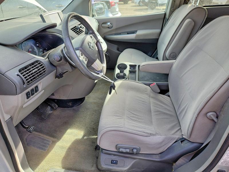 2008 Nissan Quest მანქანა იყიდება აუქციონზე, vin: 5N1BV28U18N108165, აუქციონის ნომერი: 69719916