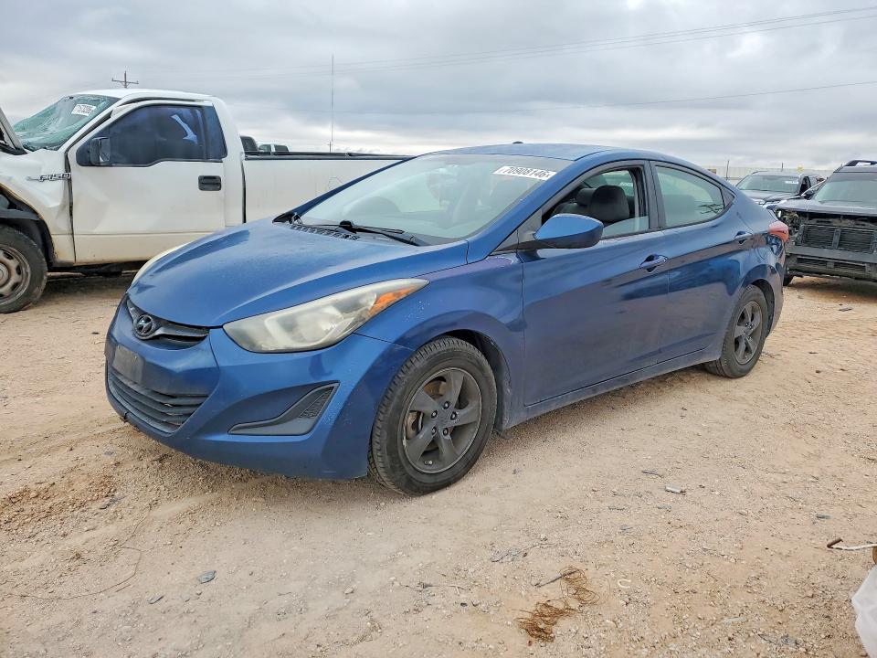 Auction sale of the 2014 Hyundai Elantra, vin: KMHDH4AE2EU062782, lot number: 70908146