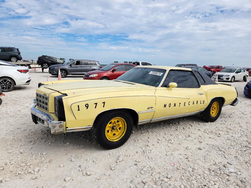 Aukcja sprzedaży 1977 Chevrolet Montecarlo, vin: 1H57L7R416833, numer aukcji: 73536276
