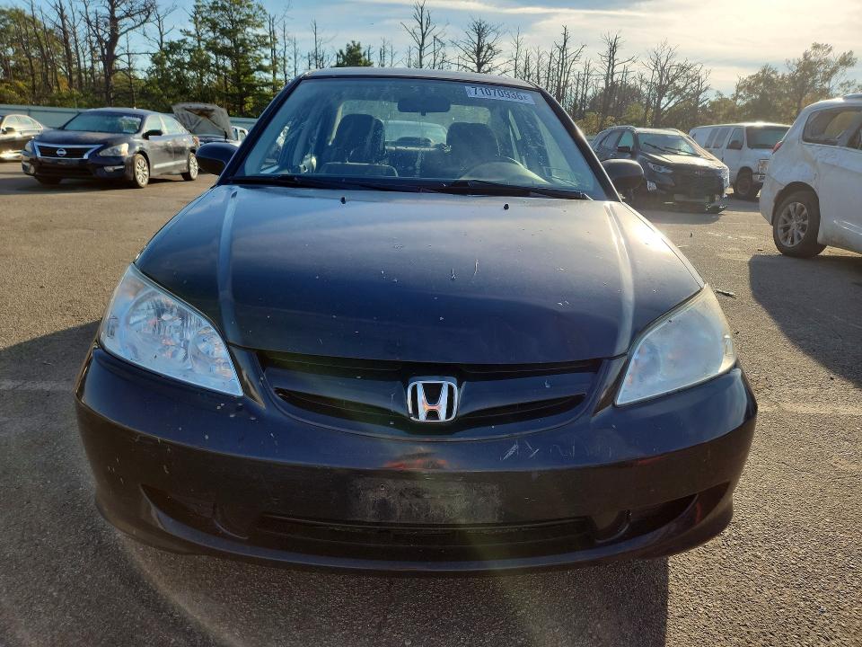 2005 Honda Civic მანქანა იყიდება აუქციონზე, vin: 2HGES15525H599479, აუქციონის ნომერი: 71070936