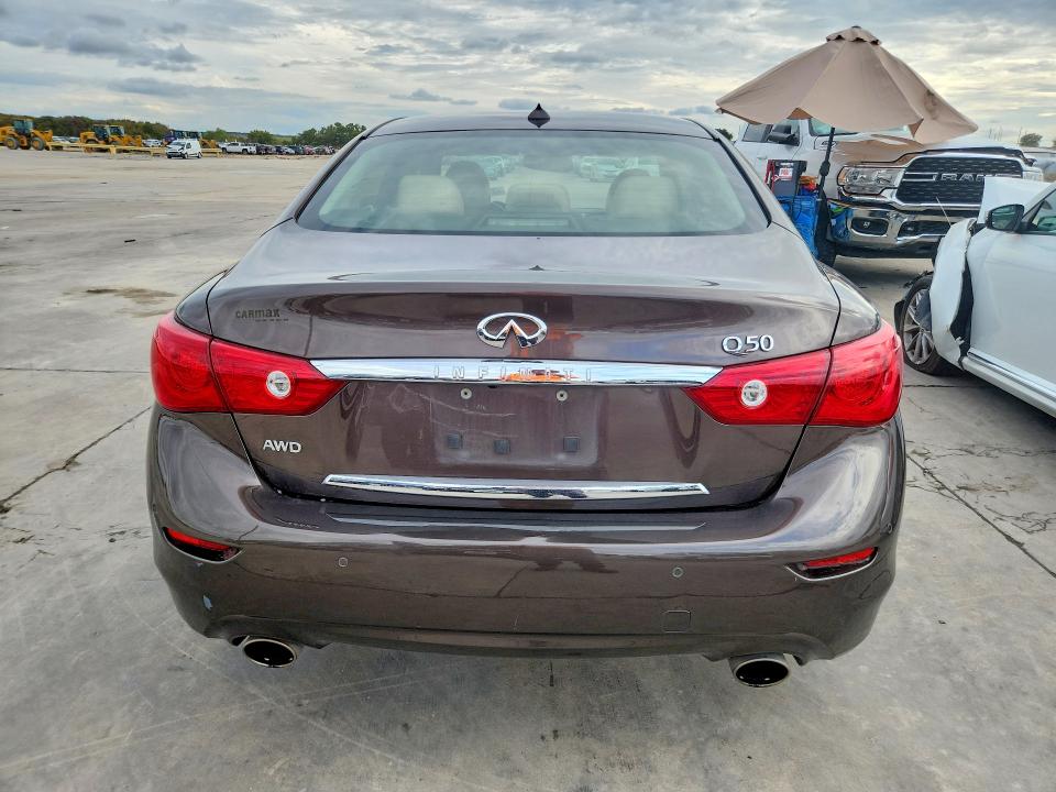 Aukcja sprzedaży 2014 Infiniti Q50, vin: JN1BV7AR4EM702115, numer aukcji: 71204426