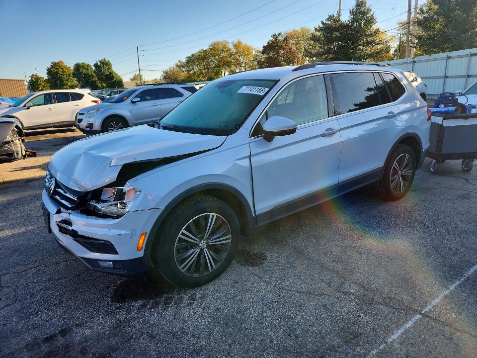 Aukcja sprzedaży 2018 Volkswagen Tiguan, vin: 3VV2B7AX4JM036457, numer aukcji: 71141166