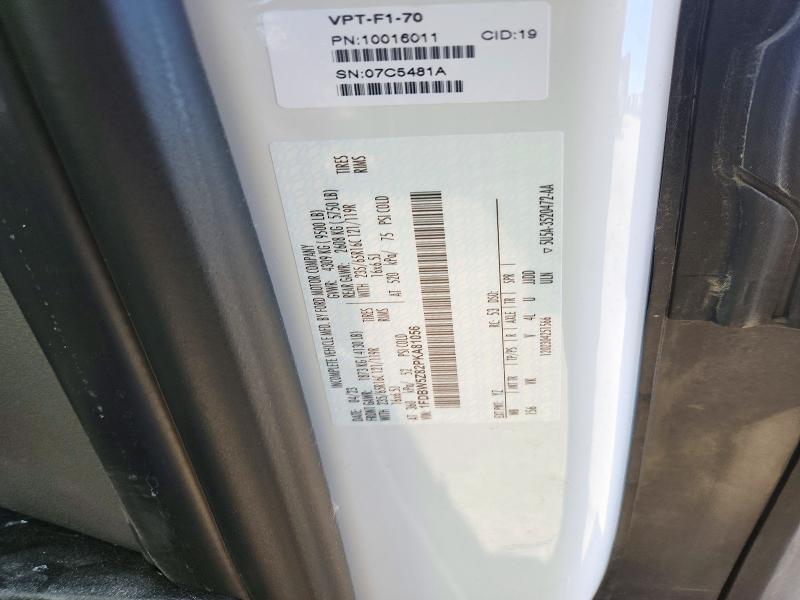 2023 Ford Transit მანქანა იყიდება აუქციონზე, vin: 1FDBW5Z82PKA81056, აუქციონის ნომერი: 71610466