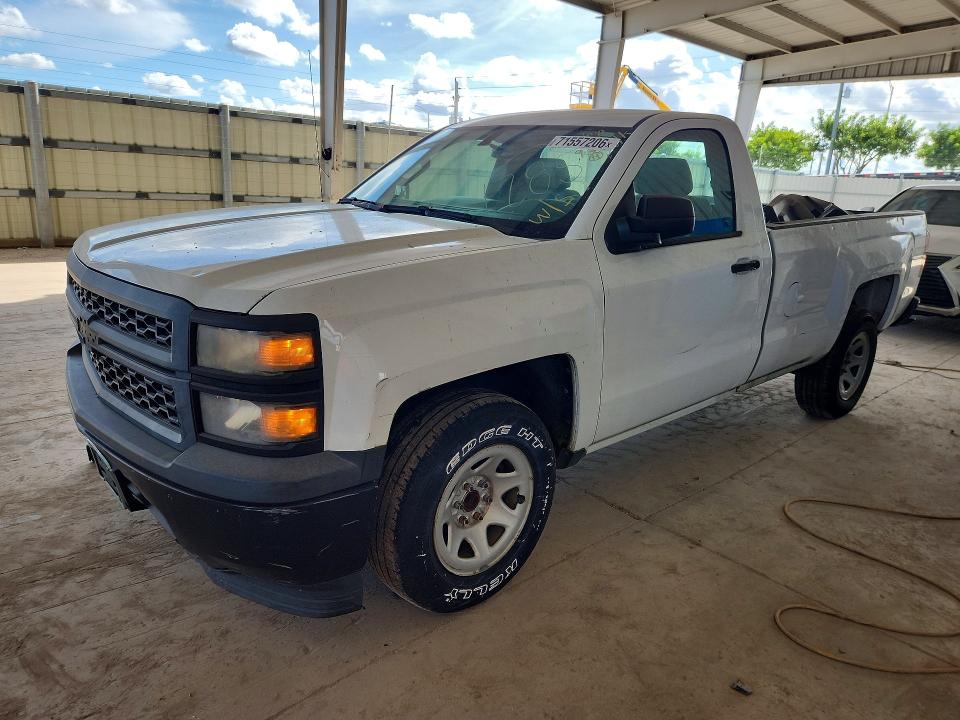 71557206 :رقم المزاد ، 1GCNCPEH1EZ231285 vin ، 2014 Chevrolet Silverado مزاد بيع
