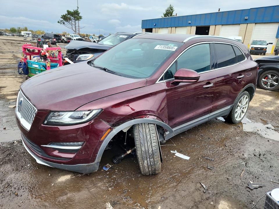 Продажа на аукционе авто 2019 Lincoln Mkc, vin: 5LMCJ3C95KUL04208, номер лота: 71359806