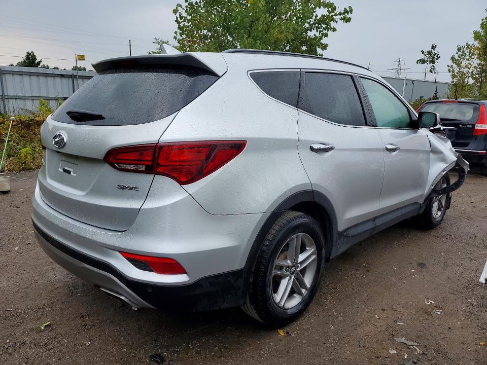 Продажа на аукционе авто 2018 Hyundai Santa Fe Sport, vin: 5XYZU3LB0JG508989, номер лота: 71360336
