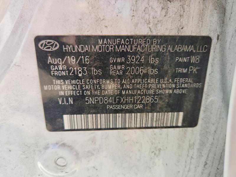 Aukcja sprzedaży 2017 Hyundai Elantra, vin: 5NPD84LFXHH122865, numer aukcji: 71603596