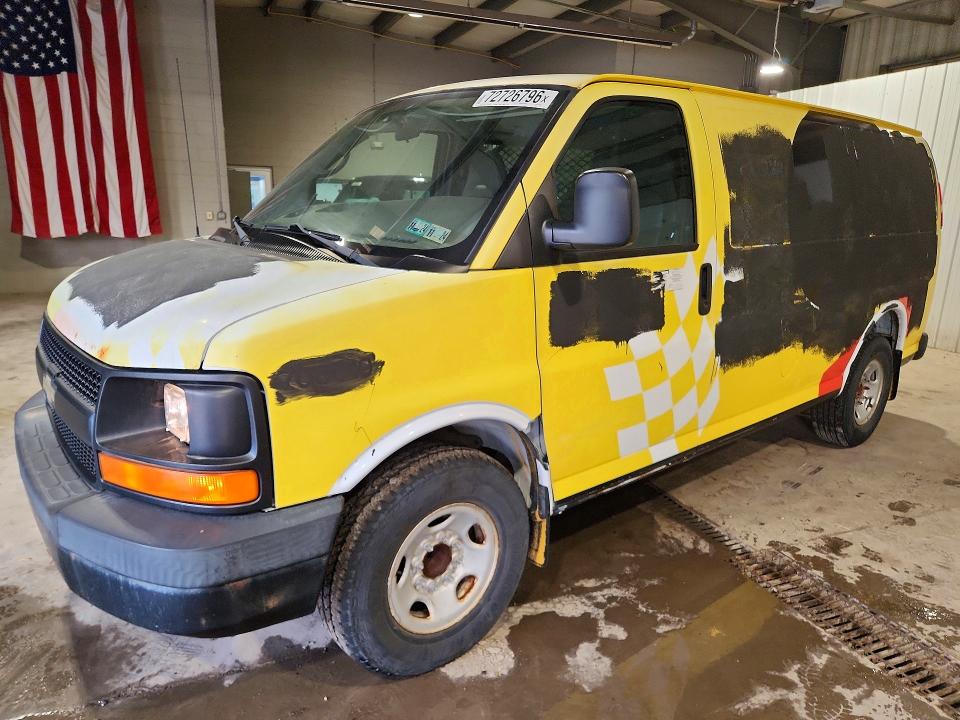 Aukcja sprzedaży 2007 Chevrolet Express G2500, vin: 1GCGG25V871105383, numer aukcji: 72726796