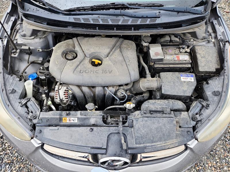 2012 Hyundai Elantra მანქანა იყიდება აუქციონზე, vin: KMHDH4AE6CU478511, აუქციონის ნომერი: 72513396