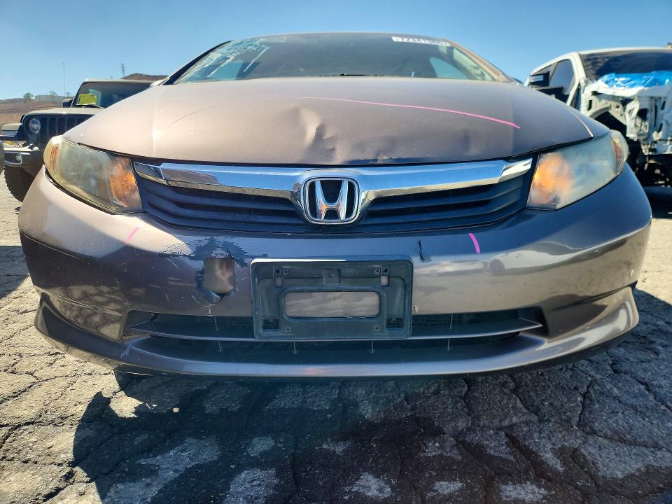 2012 Honda Civic მანქანა იყიდება აუქციონზე, vin: 19XFB2F55CE387353, აუქციონის ნომერი: 72341366