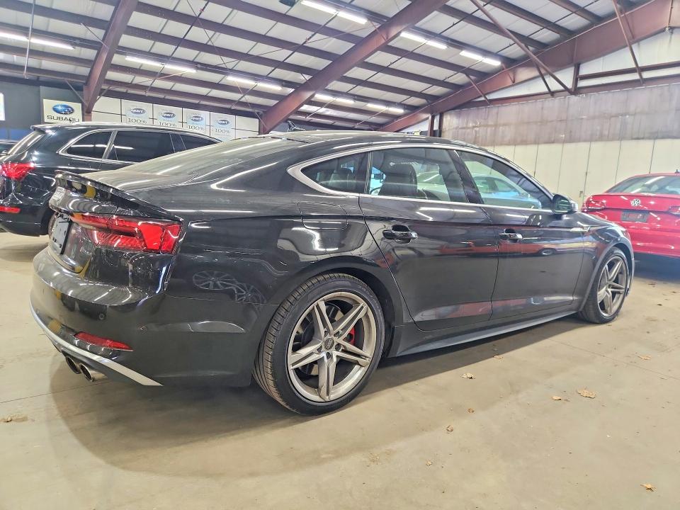 2019 Audi S5 მანქანა იყიდება აუქციონზე, vin: WAUB4CF54KA001955, აუქციონის ნომერი: 71904546