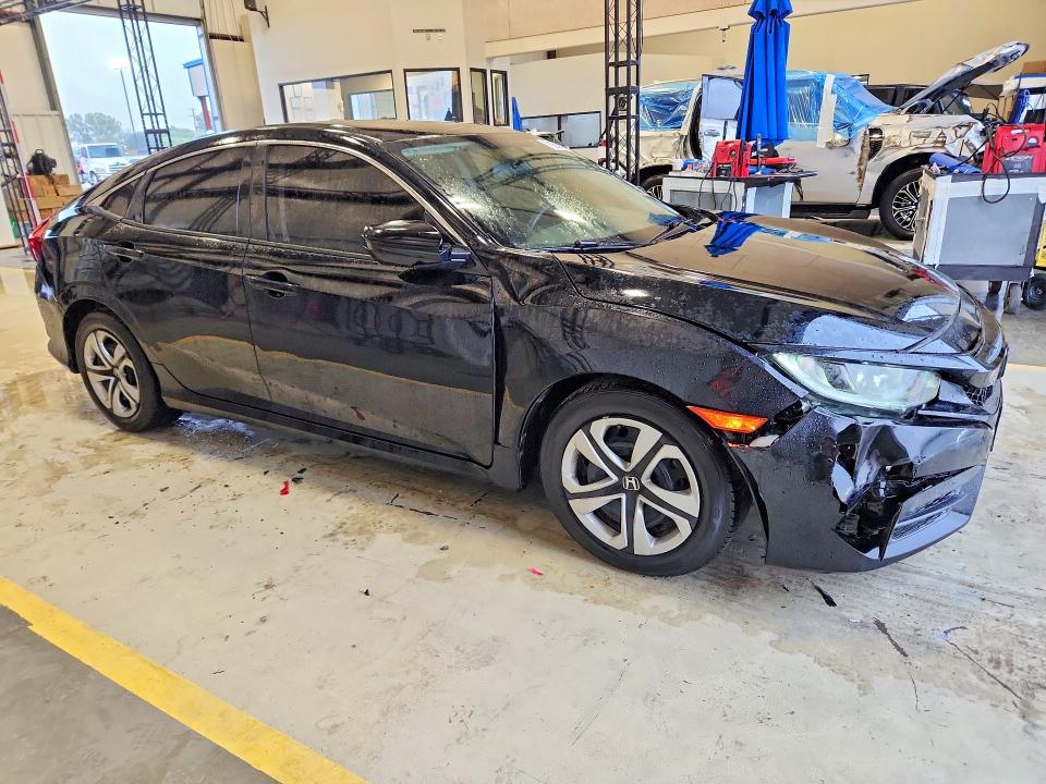 71255386 :رقم المزاد ، 19XFC2F58HE036683 vin ، 2017 Honda Civic مزاد بيع