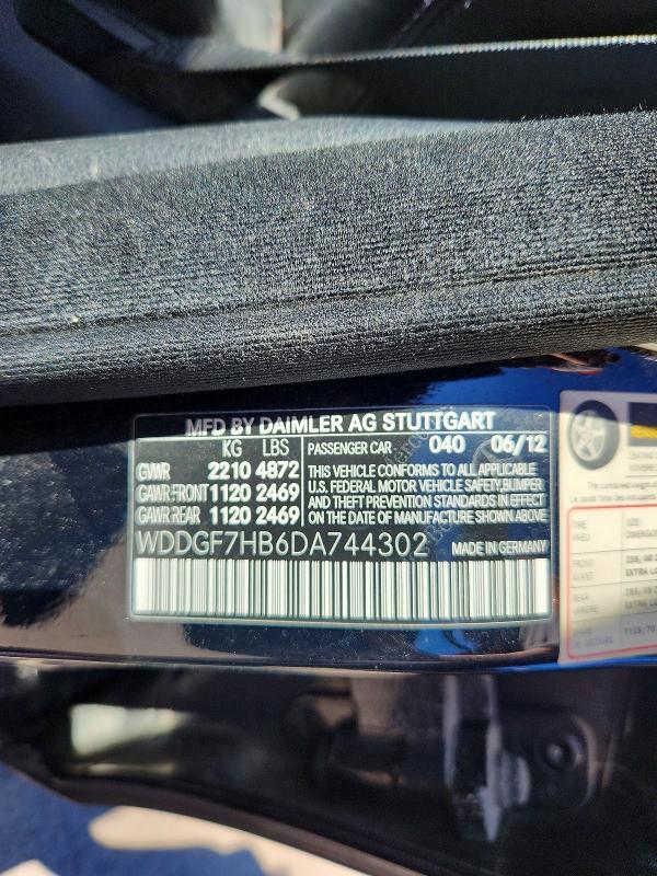 Aukcja sprzedaży 2013 Mercedes-benz C, vin: WDDGF7HB6DA744302, numer aukcji: 72088816