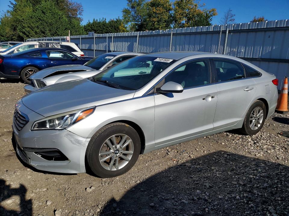 71487606 :رقم المزاد ، 5NPE24AF5HH529792 vin ، 2017 Hyundai Sonata مزاد بيع