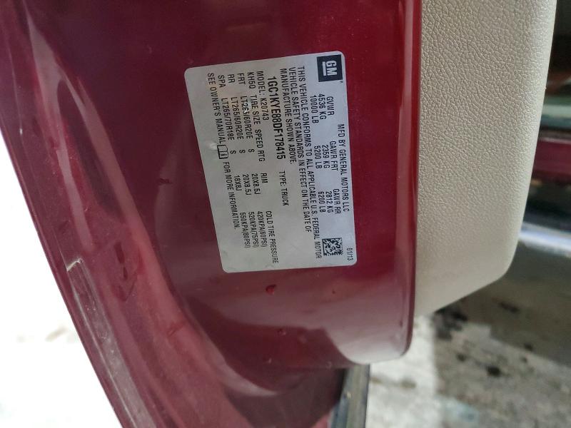 Продаж на аукціоні авто 2013 Chevrolet Silverado, vin: 1GC1KYE88DF178415, номер лоту: 71631556