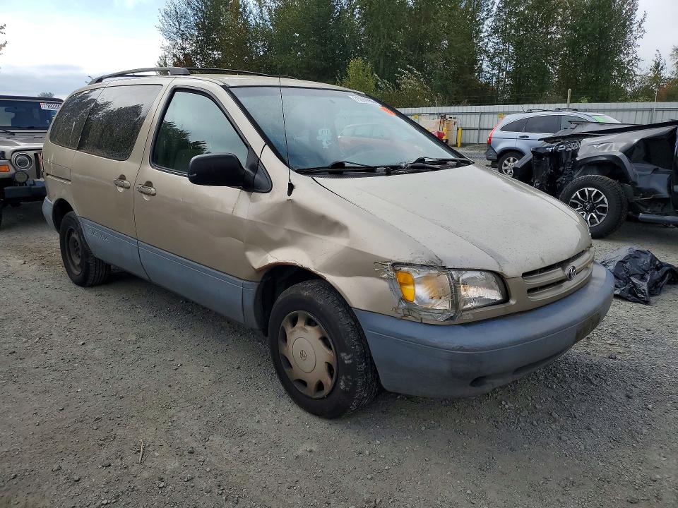 2000 Toyota Sienna მანქანა იყიდება აუქციონზე, vin: 4T3ZF13C9YU172990, აუქციონის ნომერი: 71889666