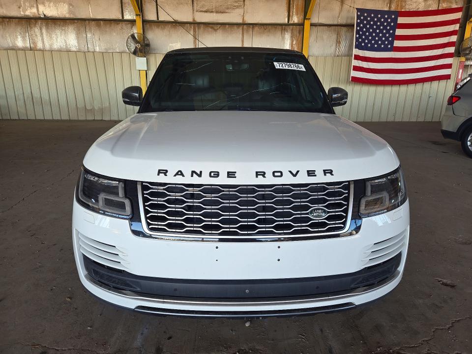 Aukcja sprzedaży 2018 Land Rover Range Rover, vin: SALGS2RE0JA383218, numer aukcji: 72798766