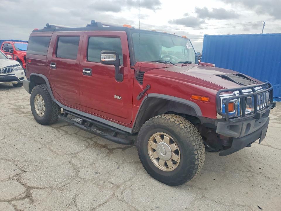 2005 Hummer H2 მანქანა იყიდება აუქციონზე, vin: 5GRGN23UX5H110152, აუქციონის ნომერი: 71072866