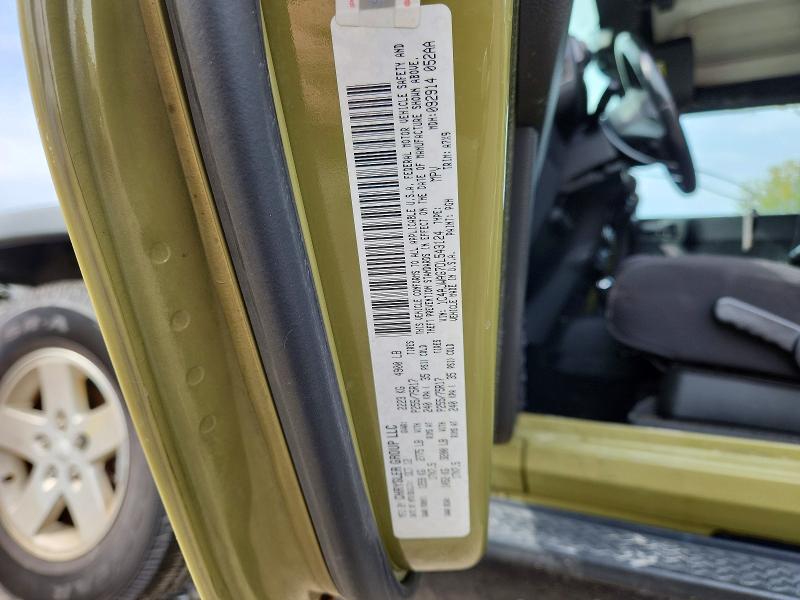 71159946 :رقم المزاد ، 1C4AJWAG7DL543124 vin ، 2013 Jeep Wrangler مزاد بيع