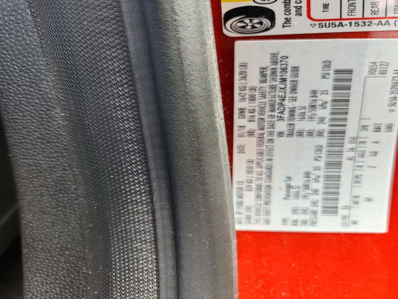Продажа на аукционе авто 2018 Ford Fiesta, vin: 3FADP4EJXJM106370, номер лота: 71862516