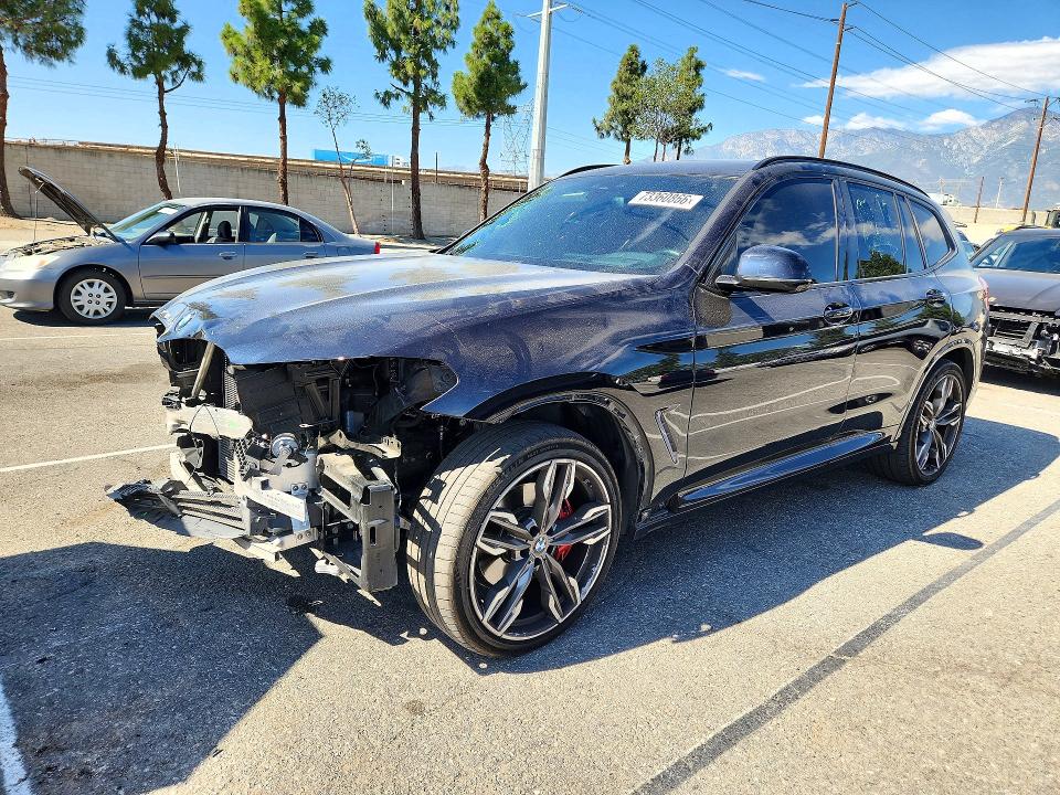 Auction sale of the 2021 Bmw X3, vin: 5UXTY9C03M9F55596, lot number: 73360866