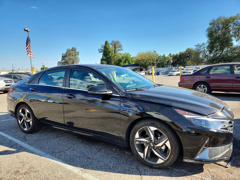 Продажа на аукционе авто 2021 Hyundai Elantra, vin: 5NPLN4AG8MH023407, номер лота: 71302136