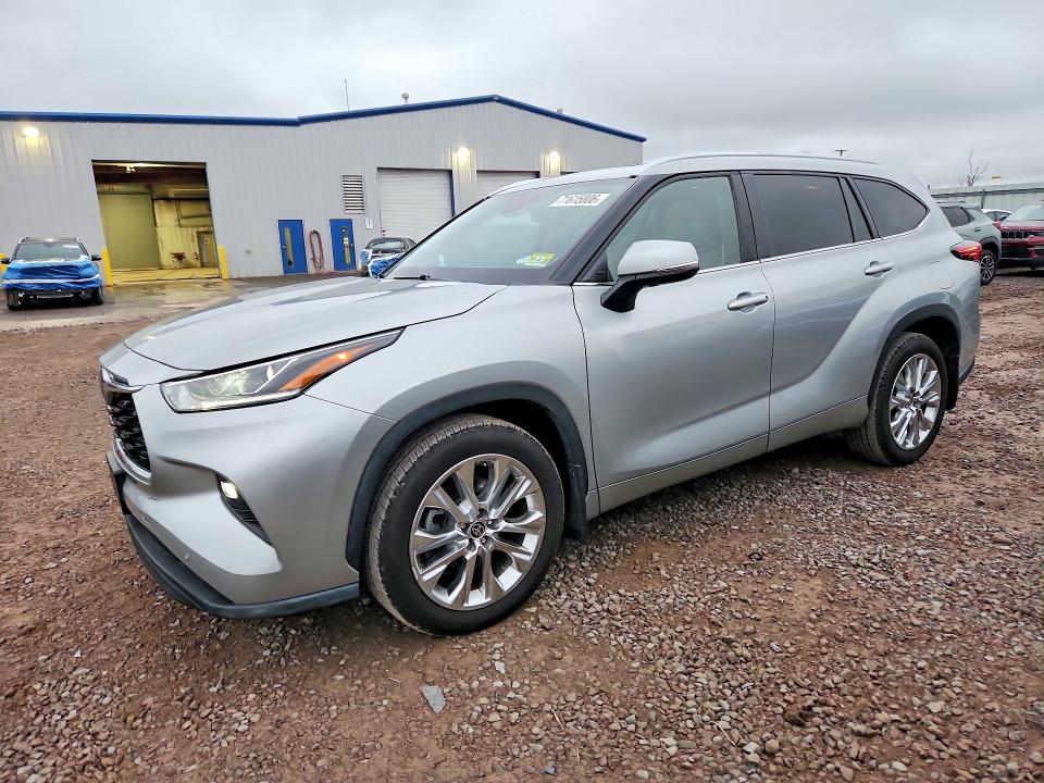 2021 Toyota Highlander მანქანა იყიდება აუქციონზე, vin: 5TDDZRBH7MS540219, აუქციონის ნომერი: 71615806