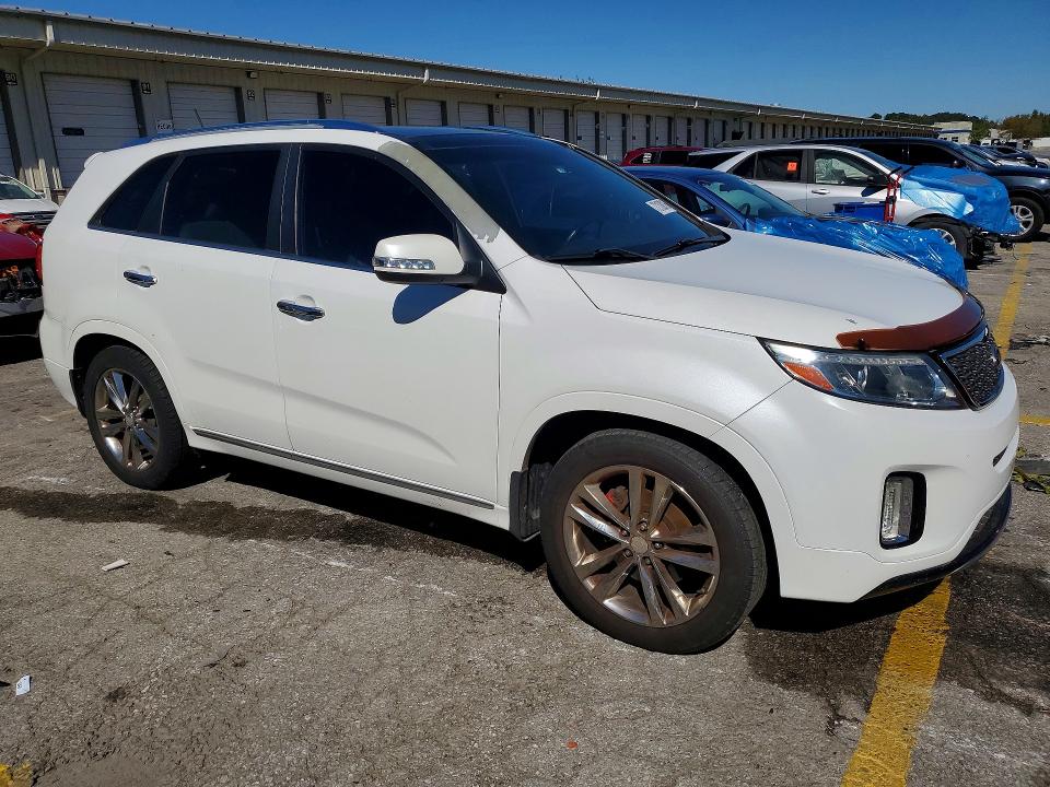 72108016 :رقم المزاد ، 5XYKW4A76FG575216 vin ، 2015 Kia Sorento مزاد بيع
