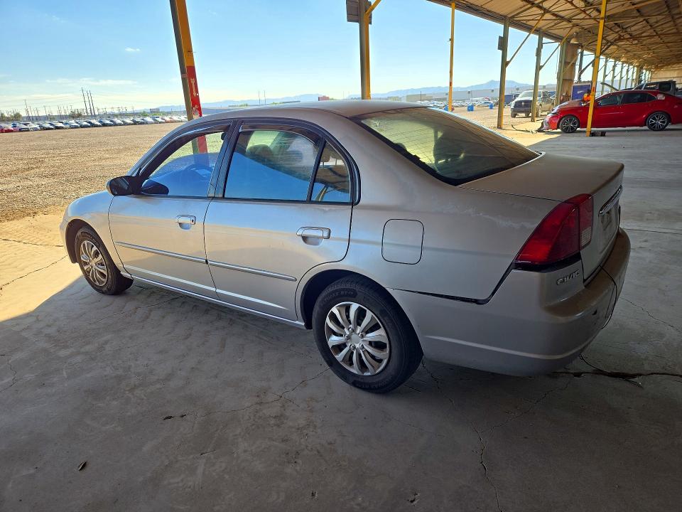 2003 Honda Civic მანქანა იყიდება აუქციონზე, vin: 2HGES15623H534248, აუქციონის ნომერი: 72730646