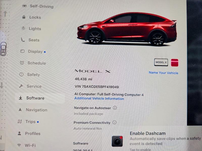 Aukcja sprzedaży 2023 Tesla Model X, vin: 7SAXCDE58PF419049, numer aukcji: 71608206