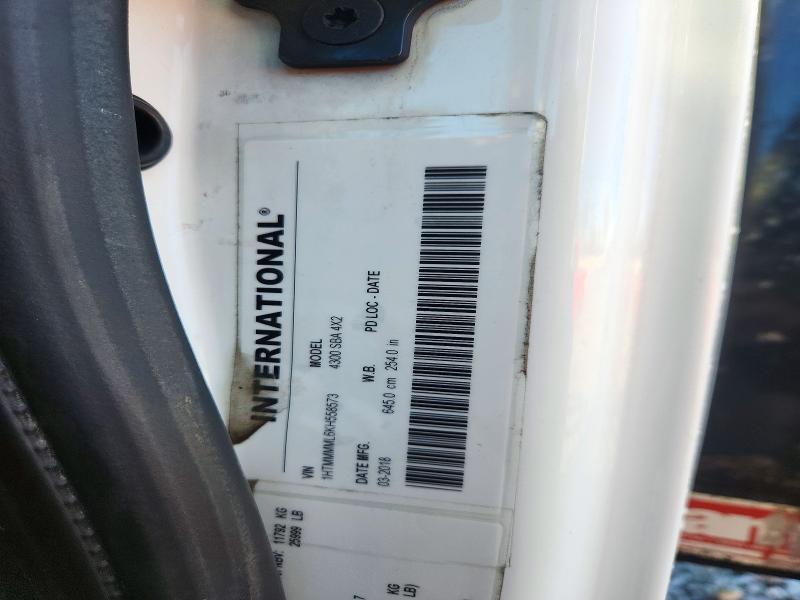 Продаж на аукціоні авто 2019 International 4000, vin: 1HTMMMML6KH558573, номер лоту: 73686116