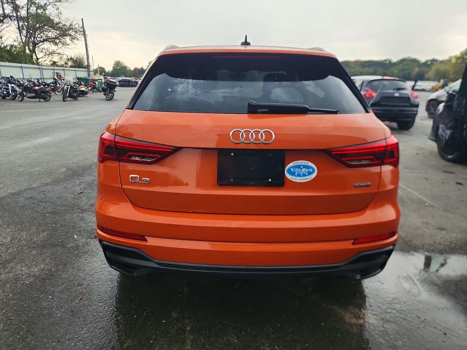 72754966 :رقم المزاد ، WA1DECF35P1106822 vin ، 2023 Audi Q3 مزاد بيع