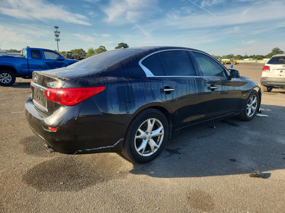 70913236 :رقم المزاد ، JN1BV7AR9FM410588 vin ، 2015 Infiniti Q50 مزاد بيع